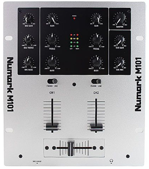 Numark M101 2 Channel Mixer